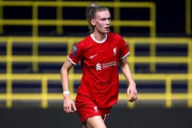 Jenna Clark will make her WSL debut this weekend (Photo by Nick Taylor/Liverpool FC/Liverpool FC via Getty Images)