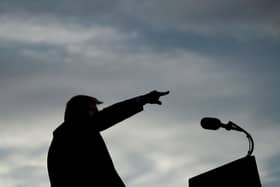 Donald Trump aims to become only the second US president to serve two non-consecutive terms (Picture: Brendan Smialowski/AFP/Getty Images)