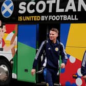 Where do Scotland pair Scott McTominay (left) and John McGinn sit in the nation's all-time record goalscorers list? Cr: Andrew Milligan.