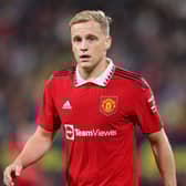 Celtic have been credited with an interest in Manchester United midfielder Donny van de Beek. (Photo by Manchester United/Manchester United via Getty Images)