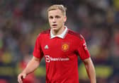 Celtic have been credited with an interest in Manchester United midfielder Donny van de Beek. (Photo by Manchester United/Manchester United via Getty Images)