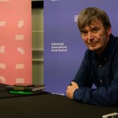 Ian Rankin was appearing at the book festival. Picture: Robin Mair