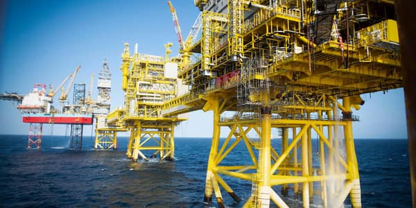 North Sea oil and gas companies' expertise in offshore engineering can help build renewable energy schemes (Picture: Andy Buchanan/AFP via Getty Images)