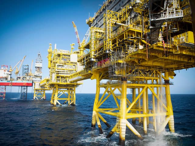 North Sea oil and gas companies' expertise in offshore engineering can help build renewable energy schemes (Picture: Andy Buchanan/AFP via Getty Images)