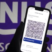 The vaccine passport app was available to download from last night.