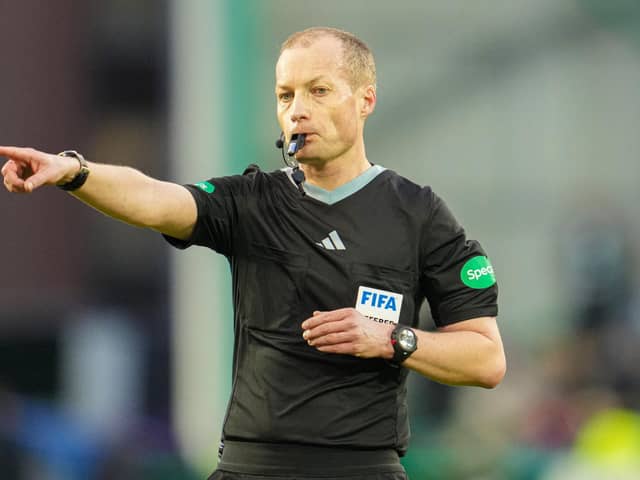 Referee Willie Collum will take charge of the Old Firm match between Celtic and Rangers this Saturday. (Photo by Simon Wootton / SNS Group)