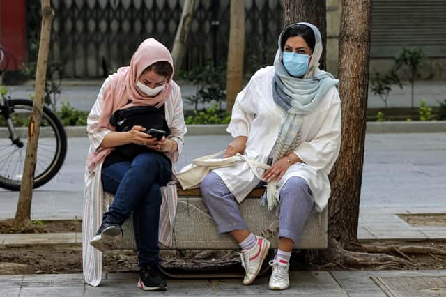 Women in Iran face a number of restrictions, with potential prison sentences for those who defy rules on artistic performance (Picture: Atta Kenare/AFP via Getty Images)