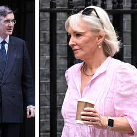 Jacob Rees-Mogg and Nadine Dorries are expected to attend (Pics: Leon Neal & Dan Kitwood/Getty Images)