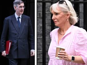Jacob Rees-Mogg and Nadine Dorries are expected to attend (Pics: Leon Neal & Dan Kitwood/Getty Images)