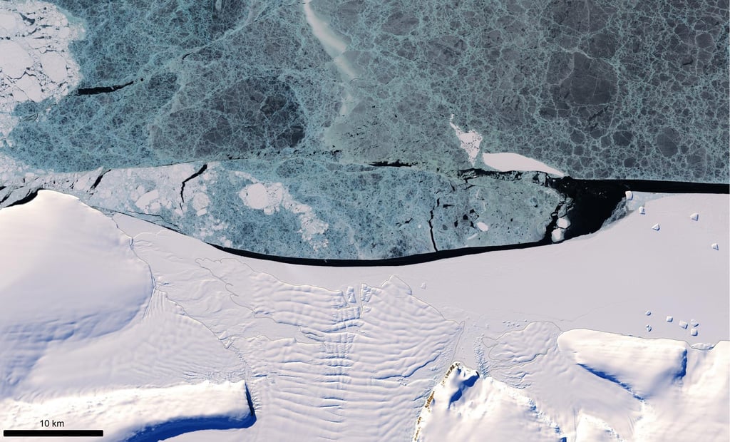 Some Antarctic ice shelves grew in area over the last 20 years – study Some Antarctic ice shelves grew in area over the last 20 years – study
