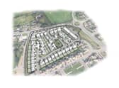 Cala plan to build 50 new homes on ground to the north of Burnland Park.