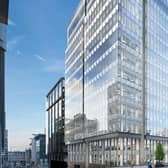 The 177 Bothwell Street development in Glasgow city centre is set to complete in autumn 2021. A large section has been pre-let to Virgin Money for its new headquarters, while HFD Group’s serviced offices business will occupy 65,000 square feet in the building.