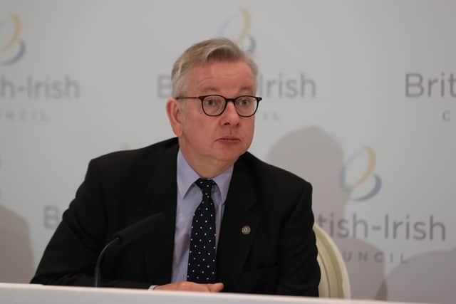 Michael Gove criticised the English votes for English laws rule