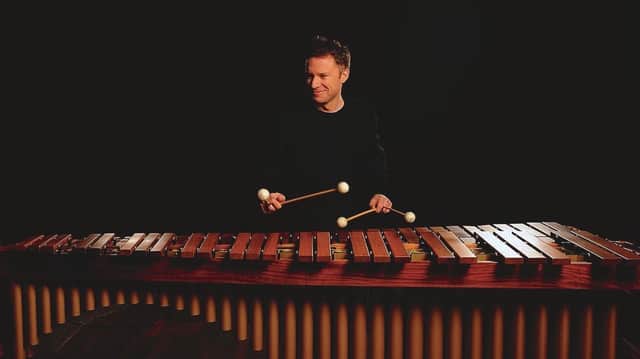 Colin Currie will play at Glasgow City Halls on 17 July PIC: Linda Nylind