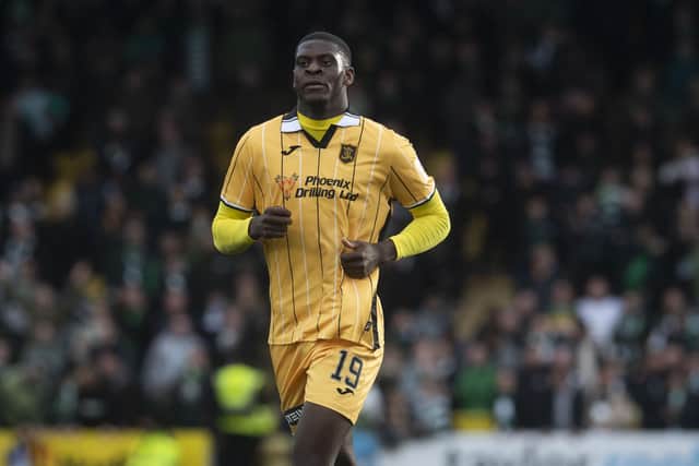 Joel Nouble could play for Celtic or Rangers, according to his Livingston manager David Martindale. (Photo by Craig Foy / SNS Group)