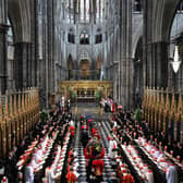 The UK feels like a secular society that turns to religion to help mark major events, such as Queen Elizabeth's funeral (Picture: Ben Stansall/pool/AFP via Getty Images)