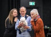Sinead Sharkey, David Hayman and Ann Louise Ross in Cyprus Avenue PIC: Mihaela Bodlovic