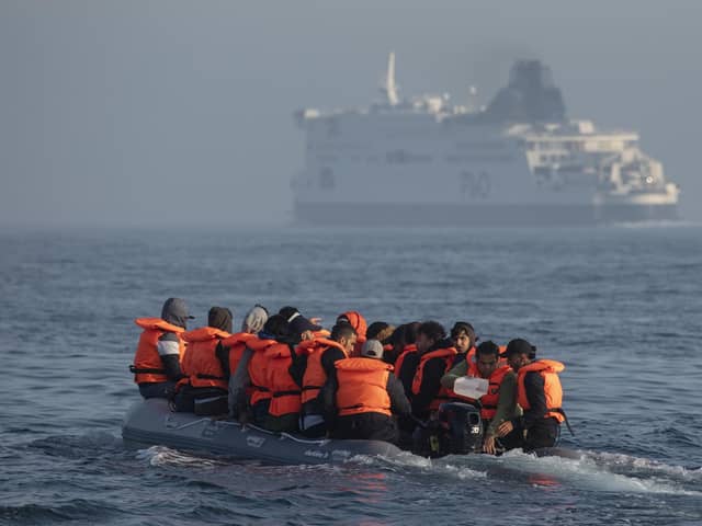 Despite the focus on stopping small boats crossing the Channel, legal migration to the UK is at record levels, but most new arrivals choose to live in England. Picture: Dan Kitwood/Getty Images