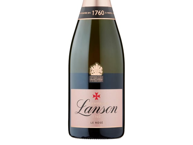 If pink fizz is your tipple of choice, then Sainsbury's also have £8 off their Lanson Le Rosé - priced at £32, down from £40.