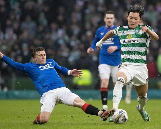 Ridvan Yilmaz, left, is an injury doubt for Rangers against Celtic.