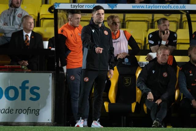 Liam Fox guided Dundee United to a 2-1 win over Livingston.