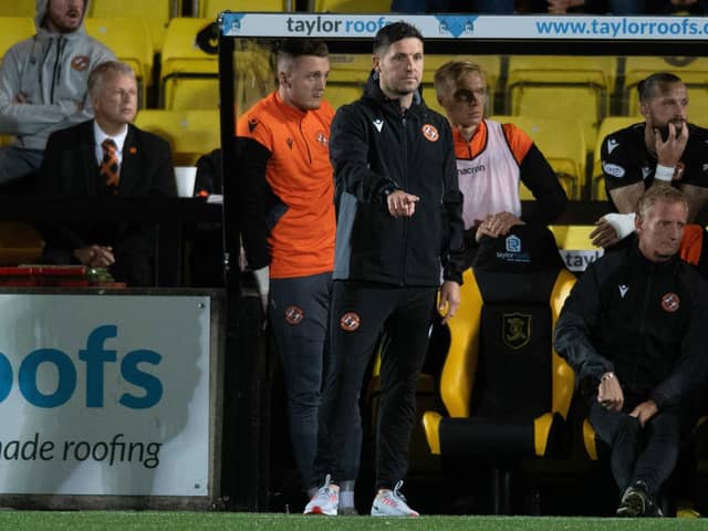 Liam Fox guided Dundee United to a 2-1 win over Livingston.