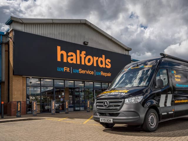 Halfords retail sales jumped 14.6 per cent on a like-for-like basis, helped by a 54 per cent surge for bikes, while its Autocentres car servicing and repair chain enjoyed a 9.7 per cent hike. Picture: Tim Andrew/Halfords