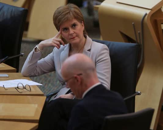 Nicola Sturgeon will address the Scottish Parliament later today (Getty Images)