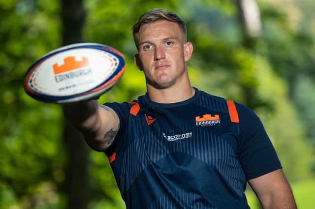 New Edinburgh prop Luan de Bruin is looking forward to measuring himself against South African sides this season. Picture: Ross MacDonald/SNS