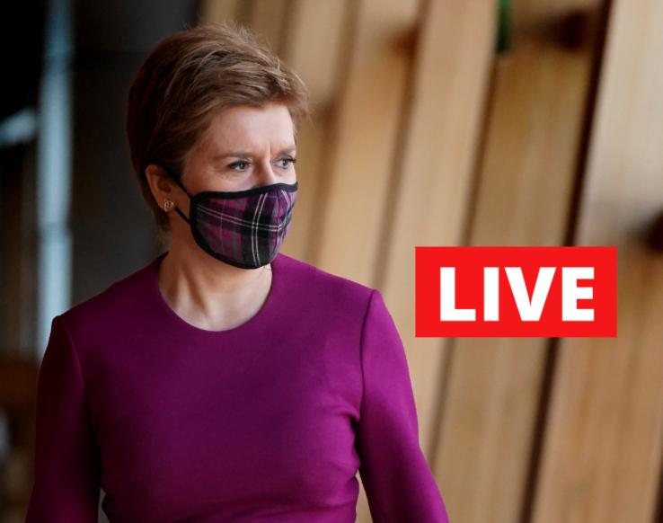 Nicola Sturgeon Covid update LIVE: Requirement to wear face masks to be removed on a “phased basis”