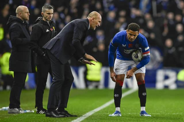 Clement was delighted with James Tavernier's show of strength after missing a penalty.