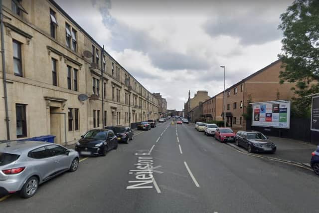 The friends were pulled over by armed police in Paisley's Neilsteon Road on Friday evening.