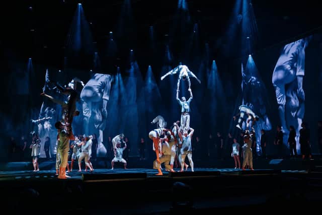A dress rehearsal of the show Macro ahead of the opening night of the Edinburgh International Festival at Murrayfield in 2022. (Picture: Andrew Perry)