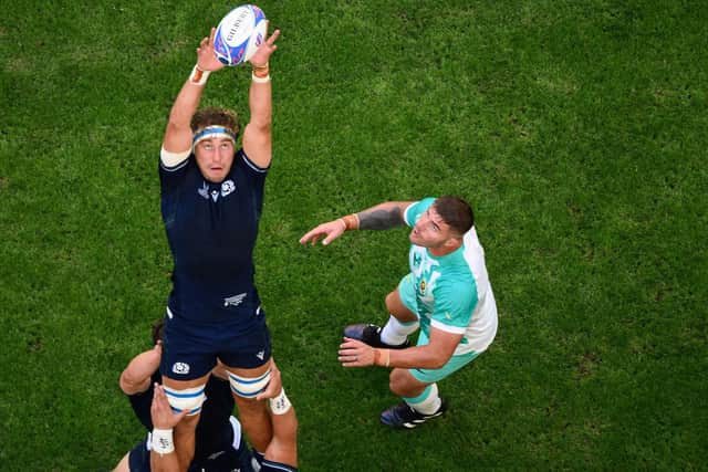 Scotland coughed up too many errors at the lineout - both in throwing and receiving.