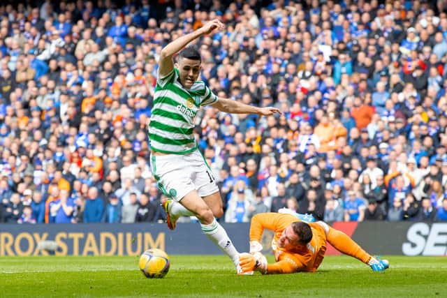 Celtic's Tom Rogic impressed in the win over Rangers.  (Photo by Craig Williamson / SNS Group)