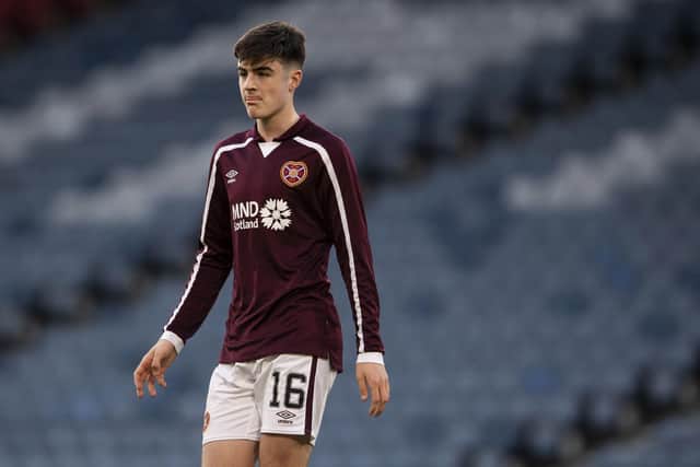 Ewan Simpson has left Hearts for Aston Villa. (Photo by Craig Foy / SNS Group)
