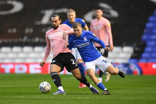 Riley McGree has spent the first part of this season on loan at Birmingham City.