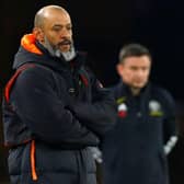 Wolverhampton Wanderers' Portuguese head coach Nuno Espirito Santo. (Photo by JASON CAIRNDUFF/POOL/AFP via Getty Images)