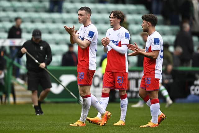 Aaron Lyall has reportedly signed a new Rangers contract after his appearance against Hibs. (Photo by Rob Casey / SNS Group)