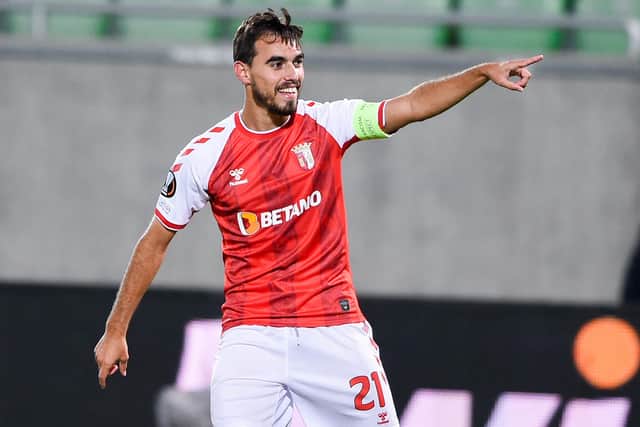 Braga captain Ricardo Horta is his team's leading scorer this season with 19 goals - including four in European competition. (Photo by NIKOLAY DOYCHINOV/AFP via Getty Images)