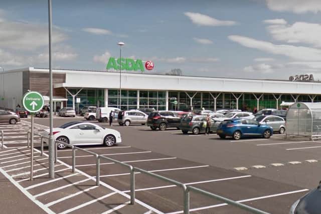 The incident happened at about 8am on Wednesday when two customers were said to be in a dispute at the Queensgate industrial estate supermarket in Glenrothes.
