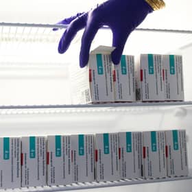 AstraZeneca said limited profit from the vaccine in the next quarter will offset costs related to its antibody cocktail developed to prevent and treat Covid. Picture: Yui Mok/PA Wire