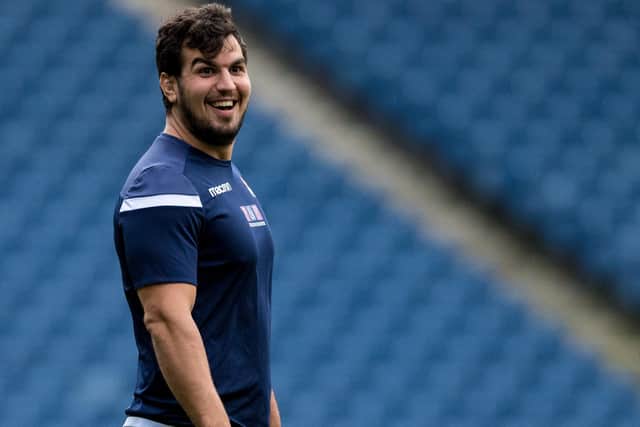 New dad Stuart McInally is relishing Edinburgh's return to the Heineken Cup Champions Cup. Picture: Ross Parker/SNS