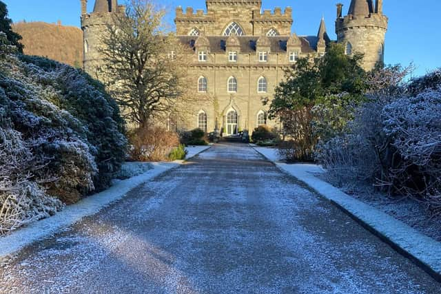 Inverary Castle,  the family seat of the Duke of Argyll. PIC: Contributed.