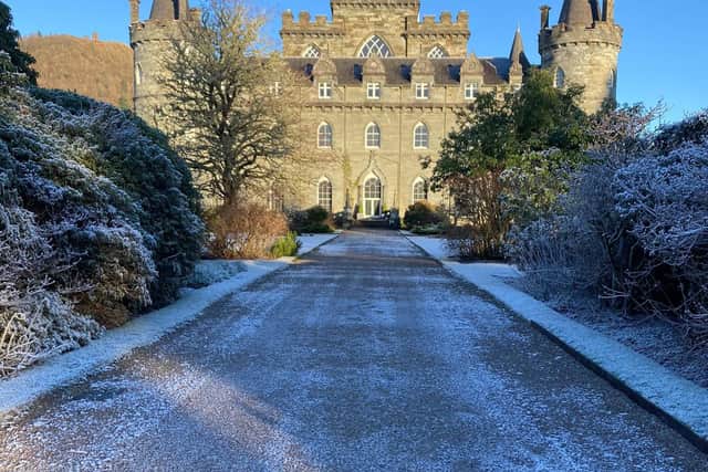 Inverary Castle, the family seat of the Duke of Argyll. PIC: Contributed.