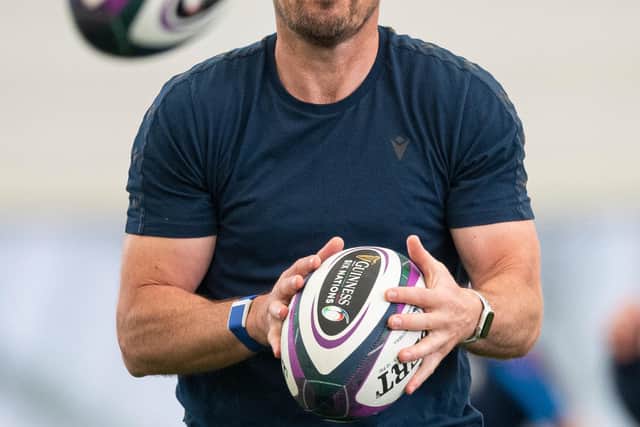 EDINBURGH, SCOTLAND - JUNE 17: Head Coach Gregor Townsend during a Scotland Men's Rugby visual access session at the Oriam, on June 17, 2022, in Edinburgh, Scotland. (Photo by Ross MacDonald / SNS Group)