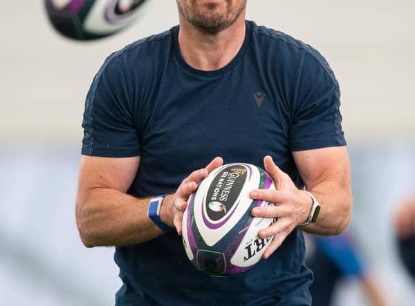 EDINBURGH, SCOTLAND - JUNE 17: Head Coach Gregor Townsend during a Scotland Men's Rugby visual access session at the Oriam, on June 17, 2022, in Edinburgh, Scotland. (Photo by Ross MacDonald / SNS Group)