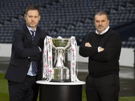 Rangers head coach Michael Beale has said there is "huge mutual respect" between him and Celtic boss Ange Postecoglou. (Photo by Alan Harvey / SNS Group)