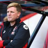 Eddie Howe had an 18-month spell at Burnley sandwiched between his two spells at Bournemouth. Picture: Getty