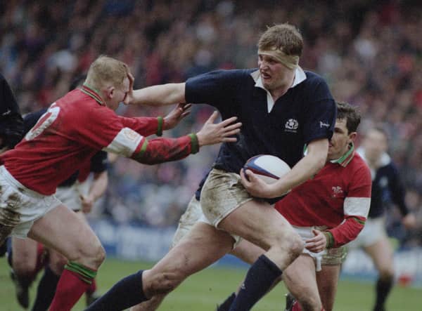 Doddie Weir won 61 caps in a distinguished career for Scotland.